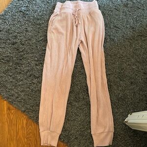 Pink sweatpants size small